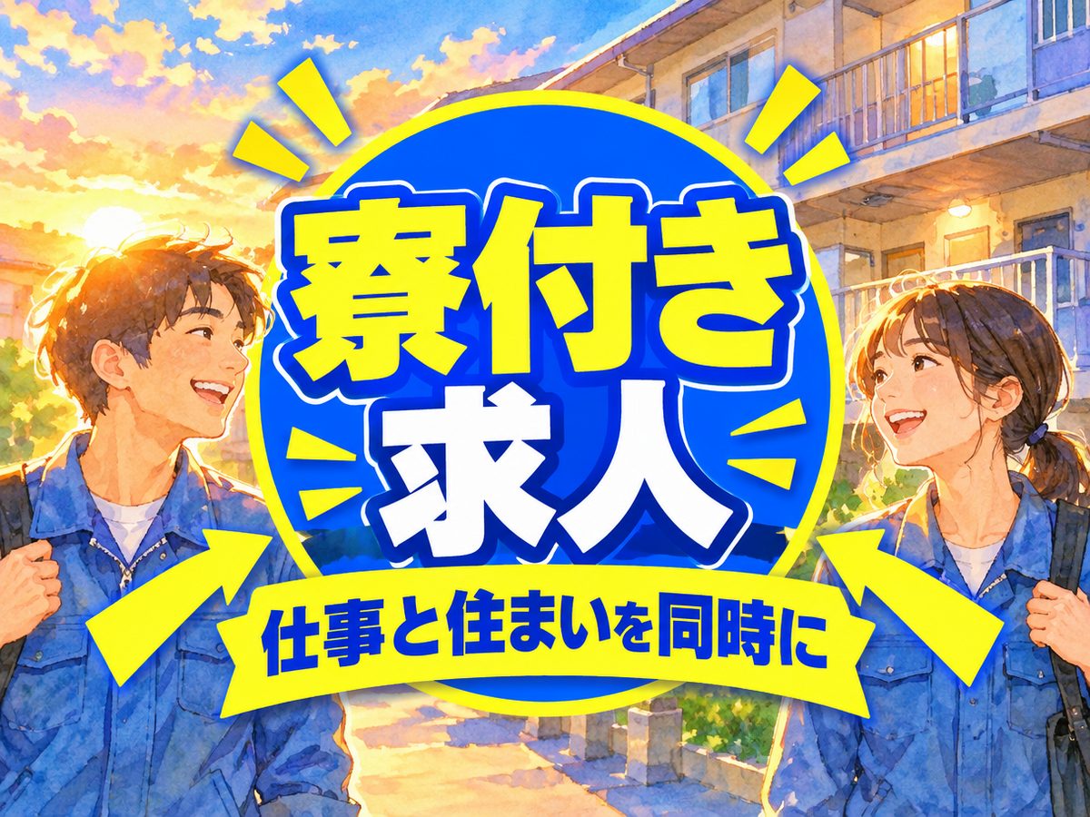 検査・検品（住み込み）（寮付き・住み込みのお仕事のイメージ）