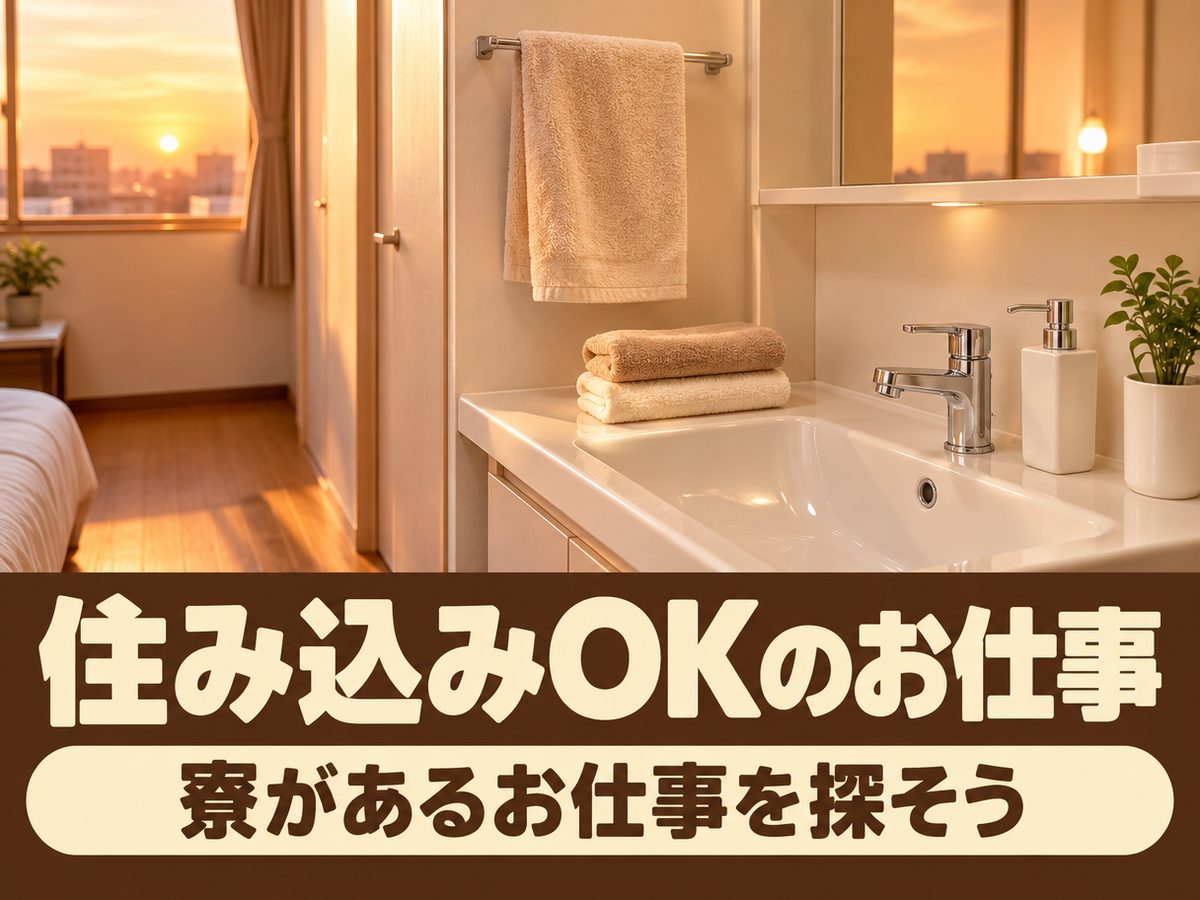 金属工作設備制御・監視員(住み込み・即入寮)(寮付き・住み込みのお仕事のイメージ)