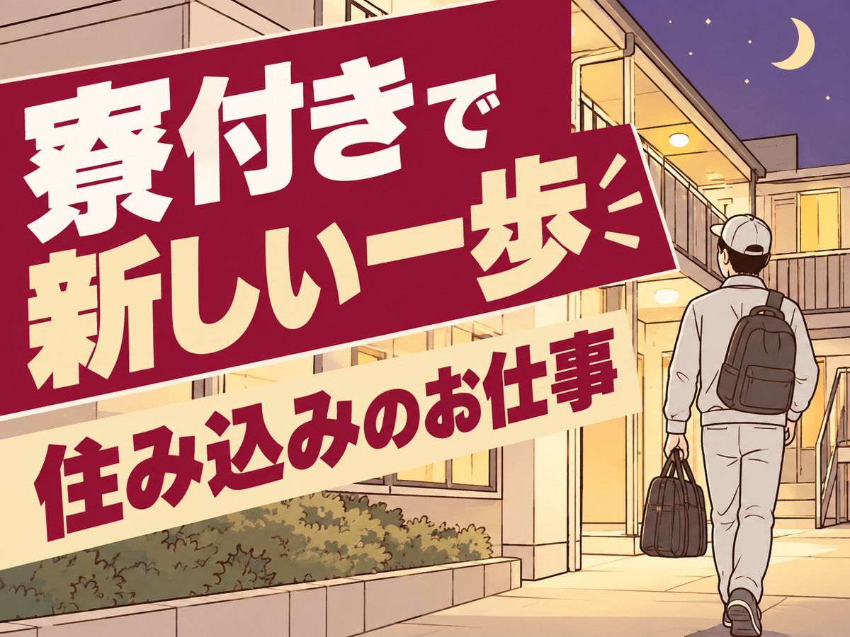 組み立て・組付け・マシンオペレーター・塗装(住み込み)(寮付き・住み込みのお仕事のイメージ)