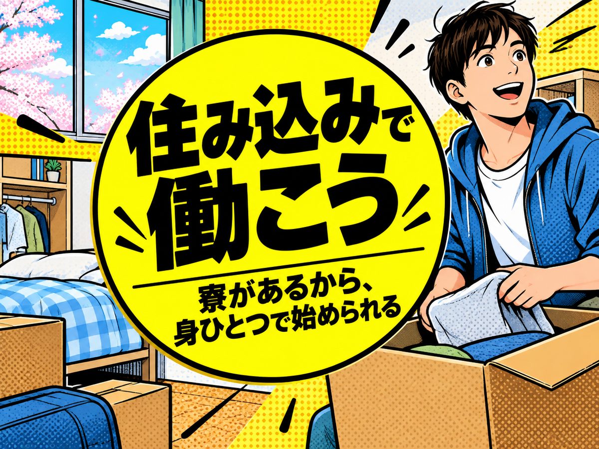 組み立て・組付け・マシンオペレーター・塗装(住み込み)(寮付き・住み込みのお仕事のイメージ)