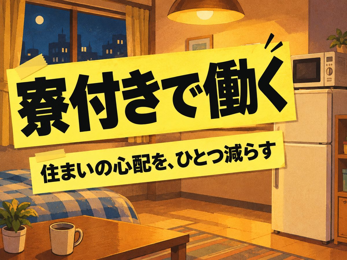 その他製造(住み込み)(寮付き・住み込みのお仕事のイメージ)