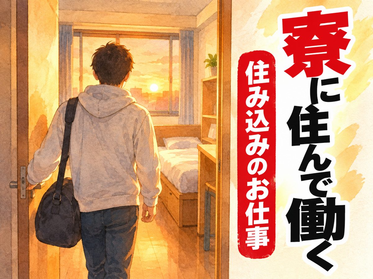 保全・メンテナンス・保守(住み込み)(寮付き・住み込みのお仕事のイメージ)