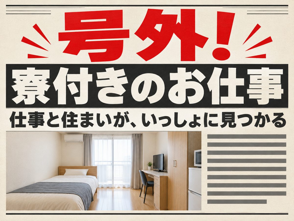 化学・樹脂関連の製造(▼)(住み込み・即入寮)(寮付き・住み込みのお仕事のイメージ)